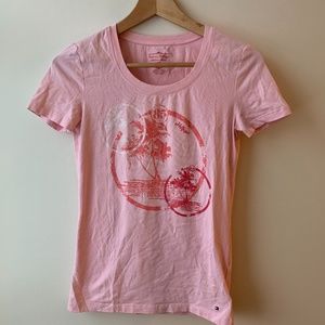 Tommy Hilfiger Pink Print Tee